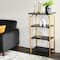 Household Essentials Crown 43" 4-Tier Bookshelf